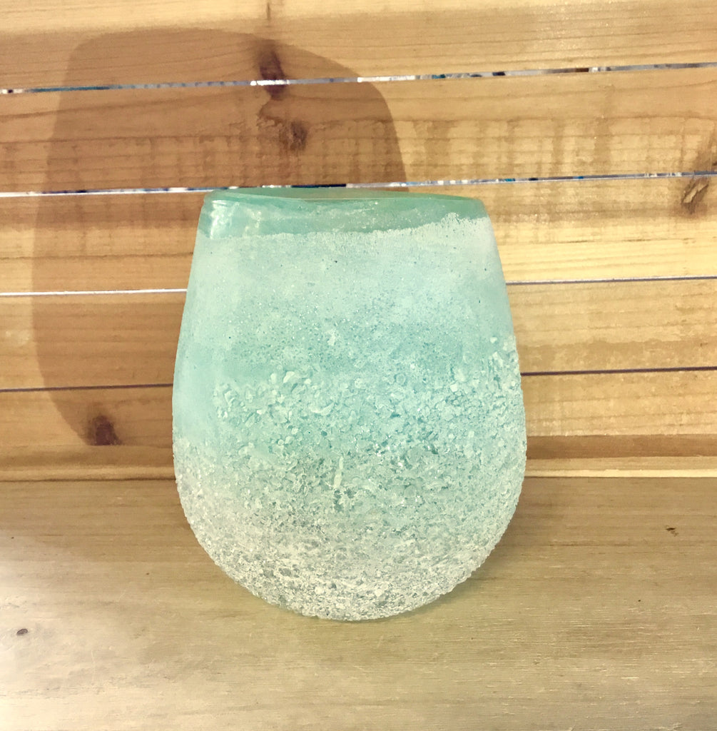 Sea Foam Candle Holder