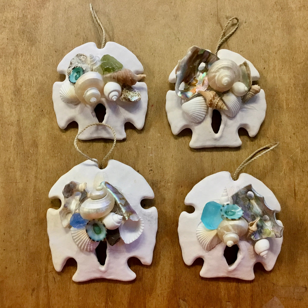 Seashell Sand Dollar Ornament