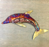 Dolphin Metal Wall Art