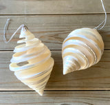 Trochus Shell Spindle Ornament