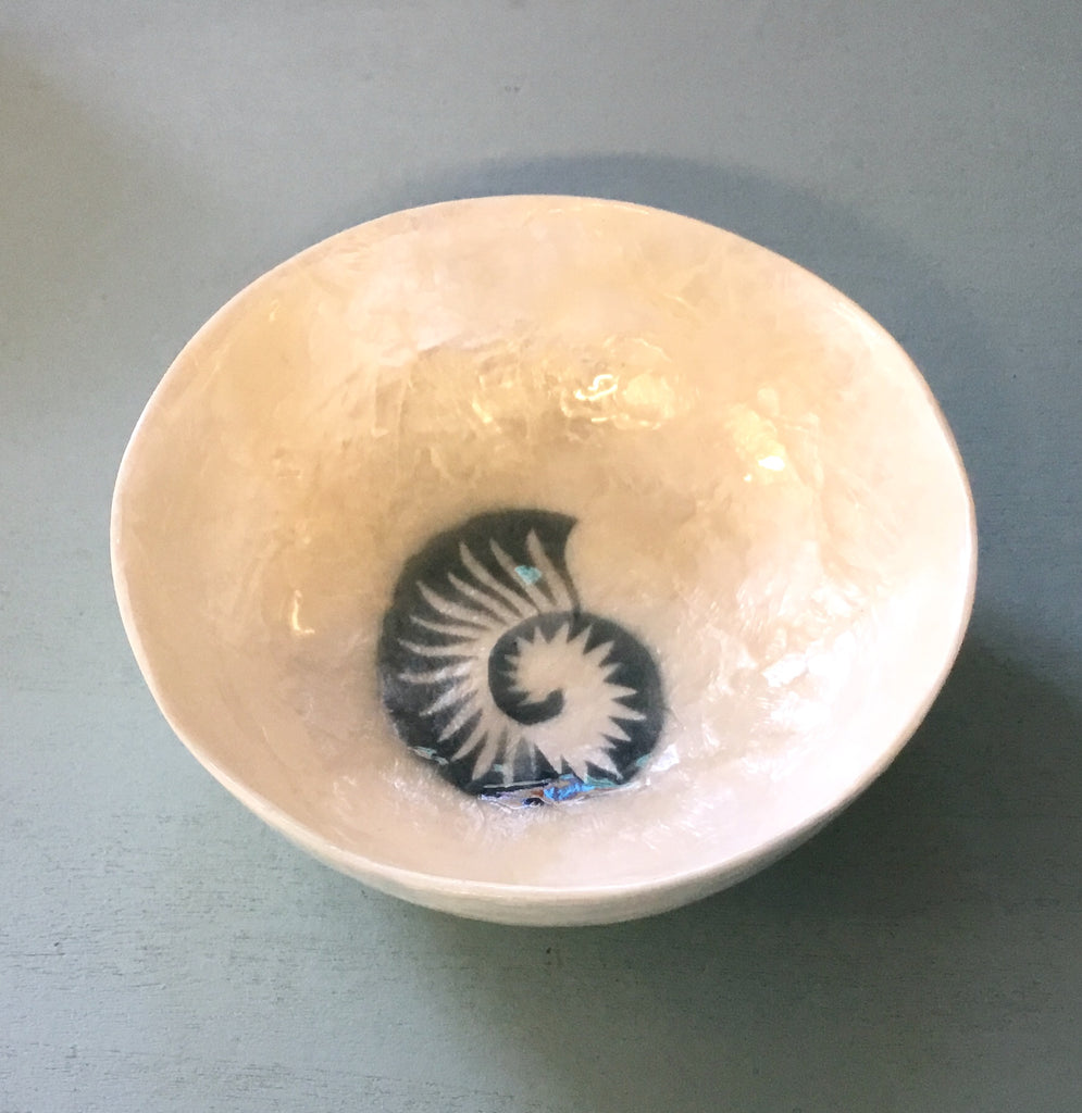 Ocean Life Capiz Bowl