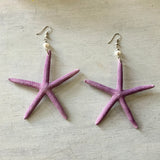 Real Starfish Earrings