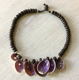 Cowrie Chip Coconut Bead Anklet