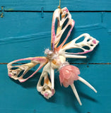Butterfly Fairy Seashell Ornament