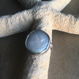 Pearl Silver Vintage Ring