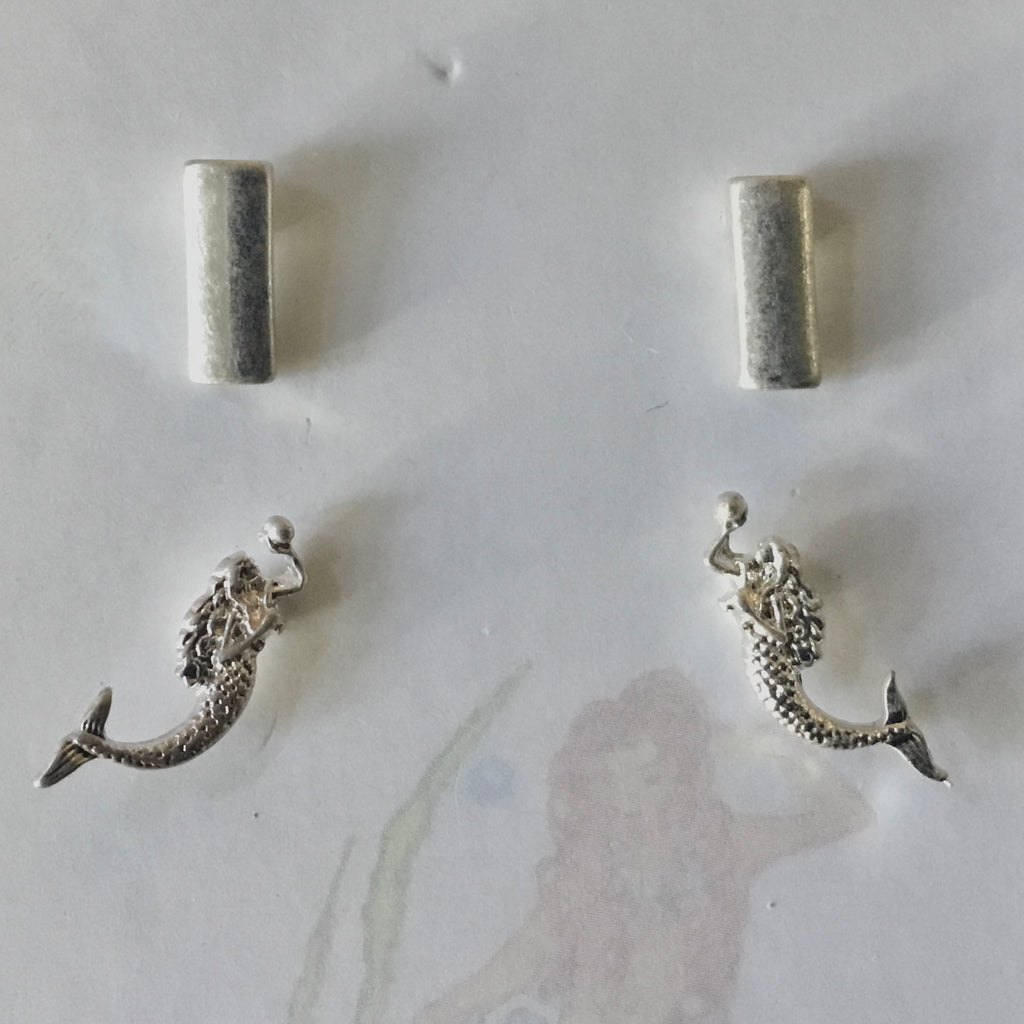 Mermaid Set Stud Earrings