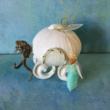 Cinderella Sea Urchin Carriage Ornament