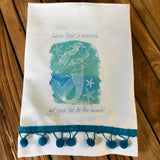 Mermaid Advice Tea Towel
