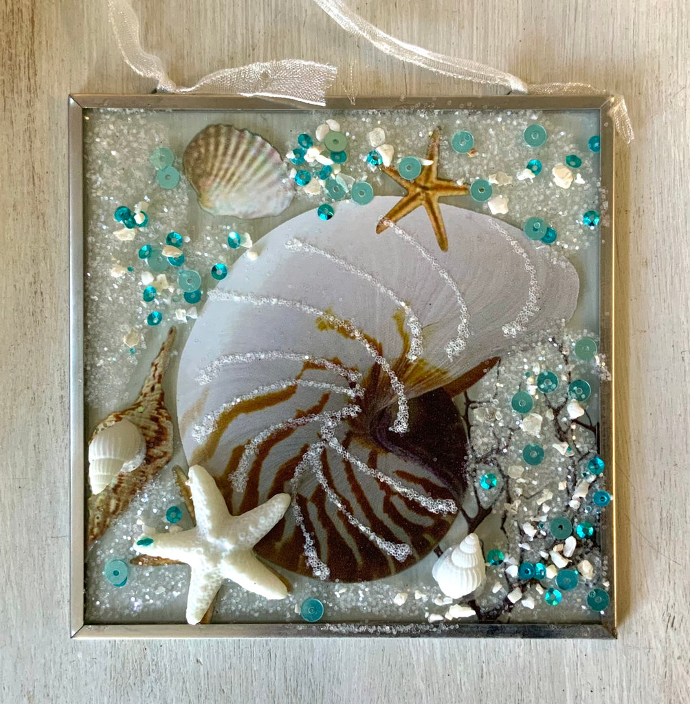 Painted Sun Catcher Ornaments
