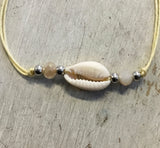 Cowrie Clasp Anklet