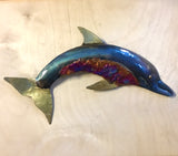 Dolphin Metal Wall Art