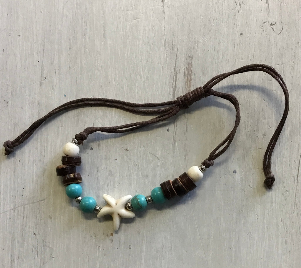 Seaside Howlite Slide Bracelet
