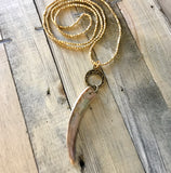 Sea Beauty Boho Beaded Necklace