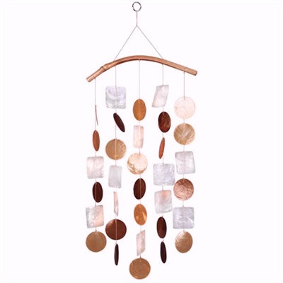 Bamboo Arch Capiz Windchime