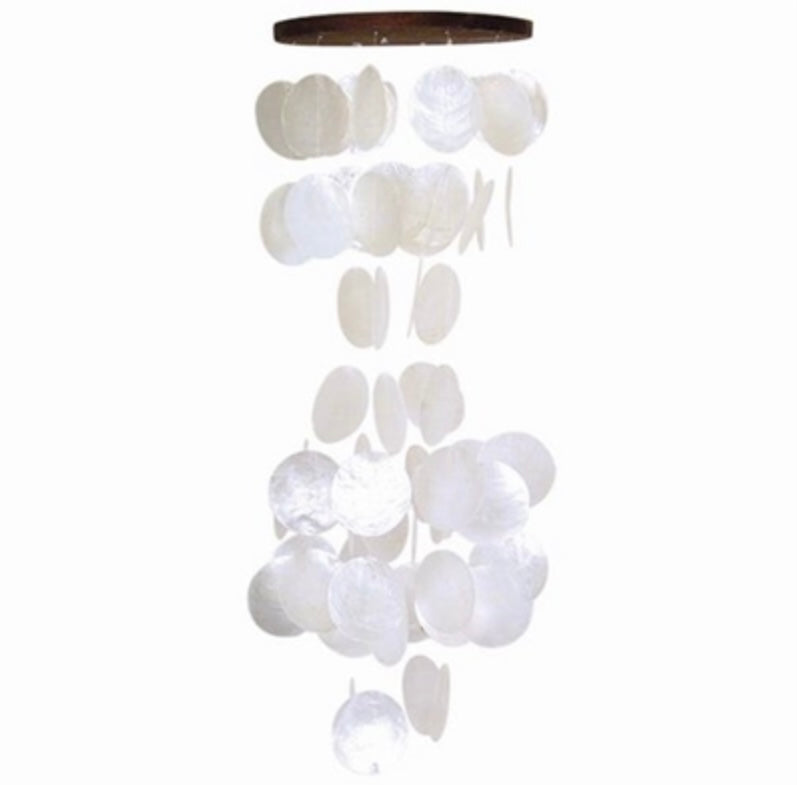 Ocean Mist Capiz Windchime