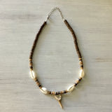 Cowrie Shark Tooth Necklace