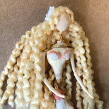 Dancing Mermaid Spiral Shell Ornament