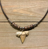 Fossil Shark Tooth Necklace