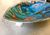 Mermaid Art Shell Trinket Dish