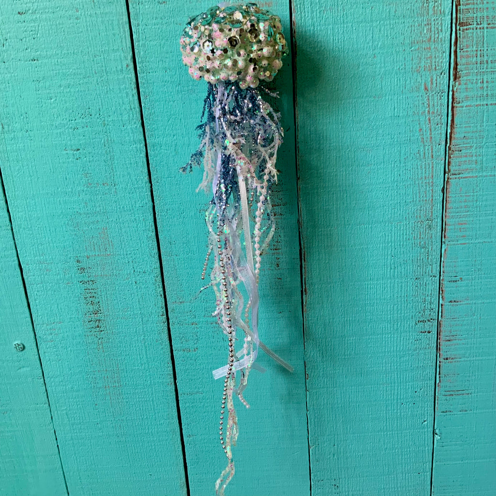 Bedazzled Jellyfish Ornament
