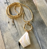 Sea Beauty Boho Beaded Necklace