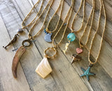 Sea Beauty Boho Beaded Necklace
