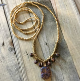 Sea Beauty Boho Beaded Necklace