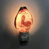 Carved Cowrie Shell Nightlight