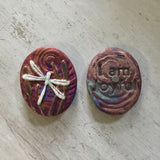 Raku Medallion Magnet