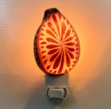 Carved Cowrie Shell Nightlight