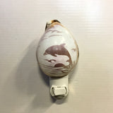 Carved Cowrie Shell Nightlight