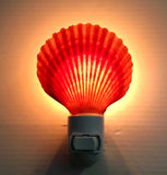 Colorful Scallop Shell Nightlight