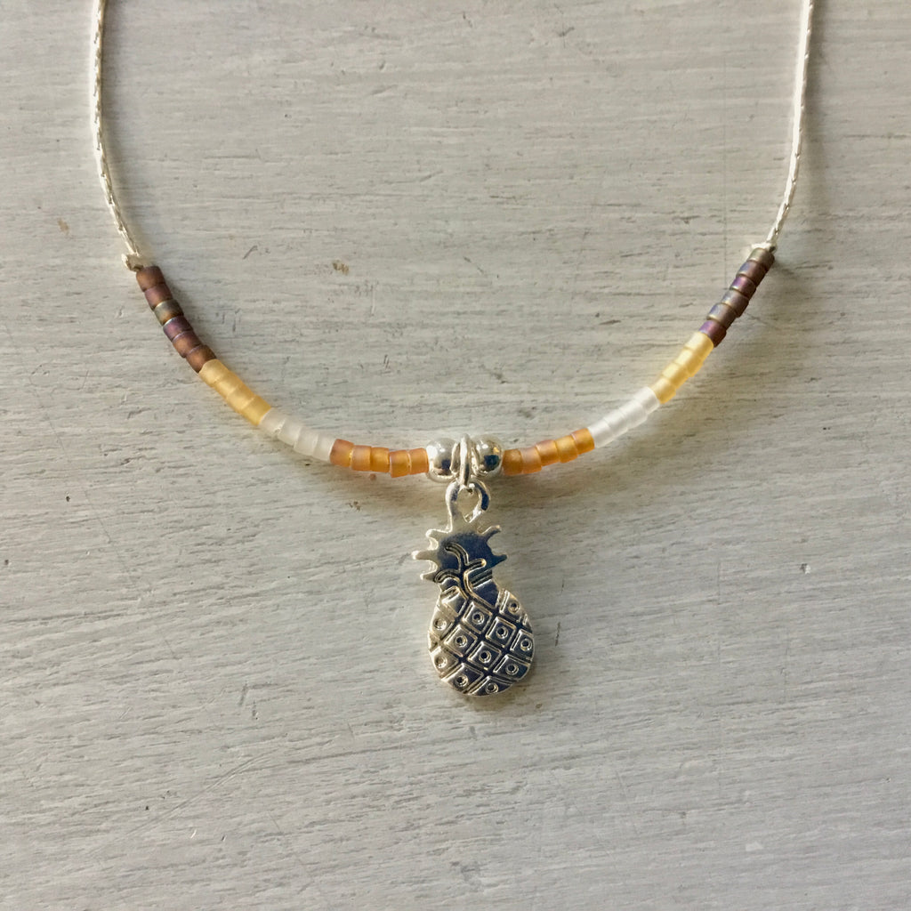 Dainty Colorful Pineapple Anklet