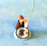 Manger Scene Shell Ornament