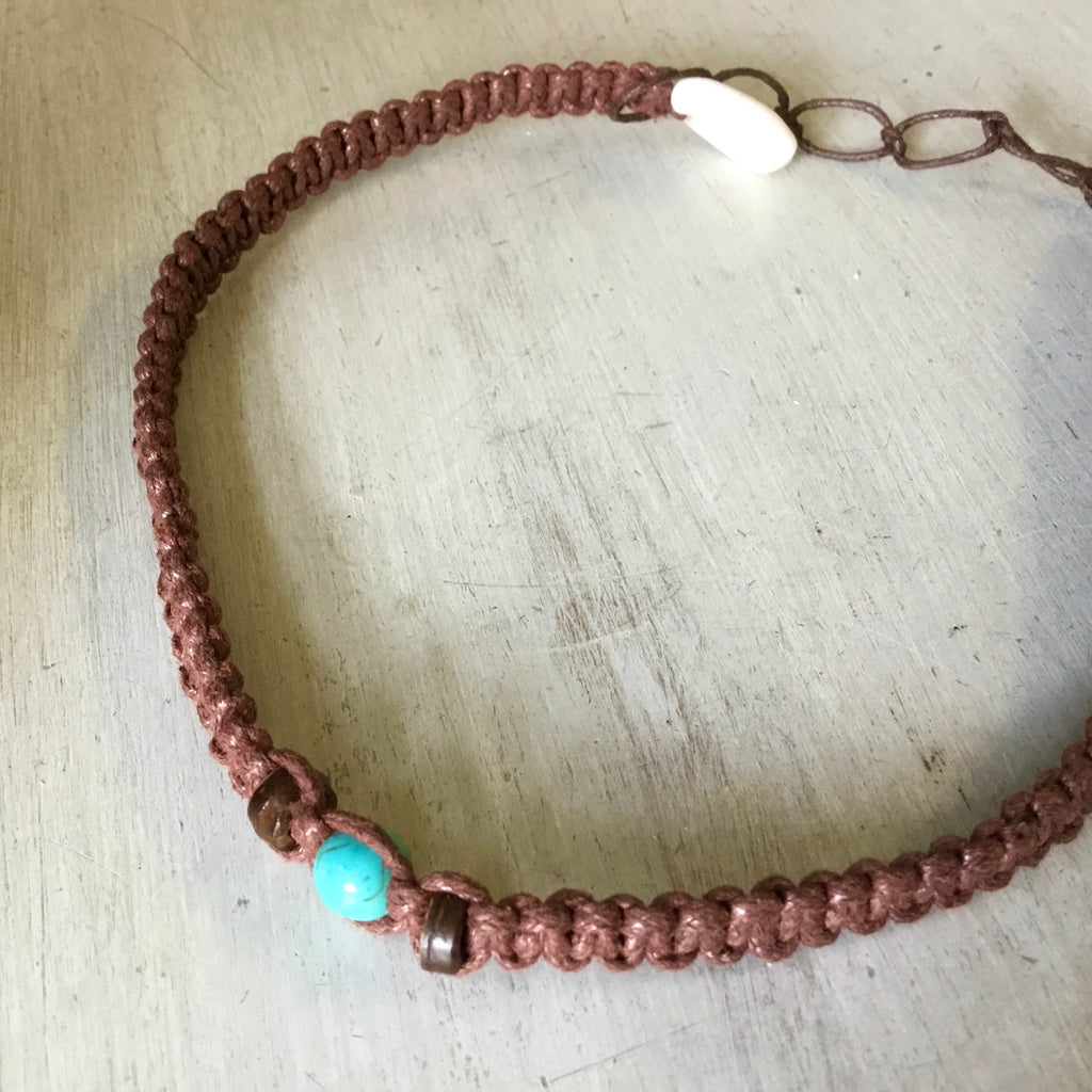 Braided Macrame Necklace