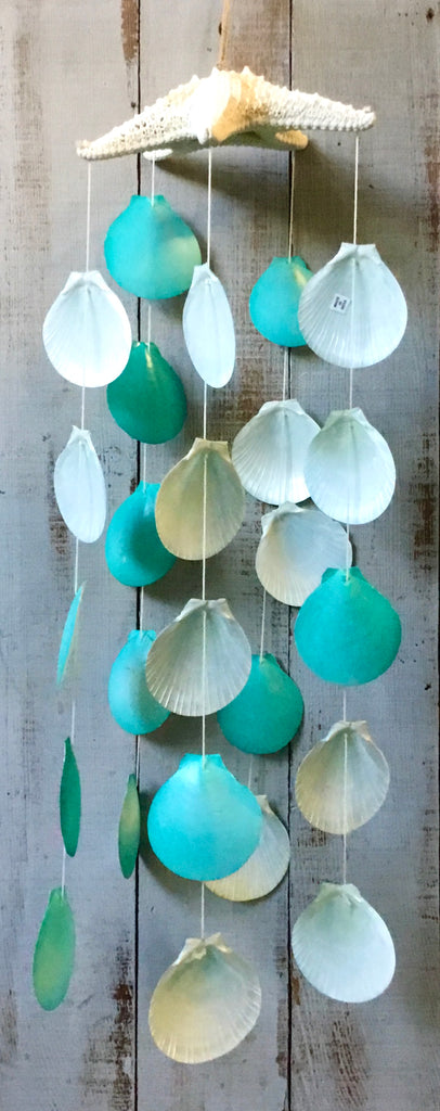 Starfish Moon Shell Windchime