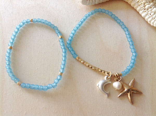 Starfish Dolphin Charm Bracelet Sea Things Ventura