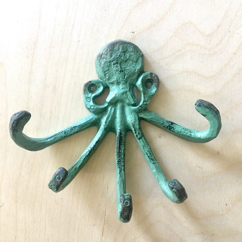 Green Octopus Key Hook – Sea Things Ventura