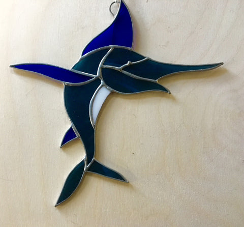 Swordfish Stained Glass