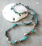 Antique Sea Glass Necklace