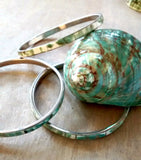 Shell Bangle Bracelet