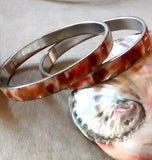 Shell Bangle Bracelet