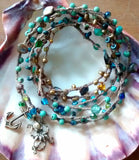 Anchor Wrap Necklace