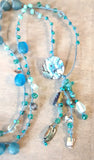 Abalone Sea Glass Necklace