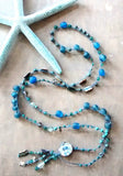 Abalone Sea Glass Necklace