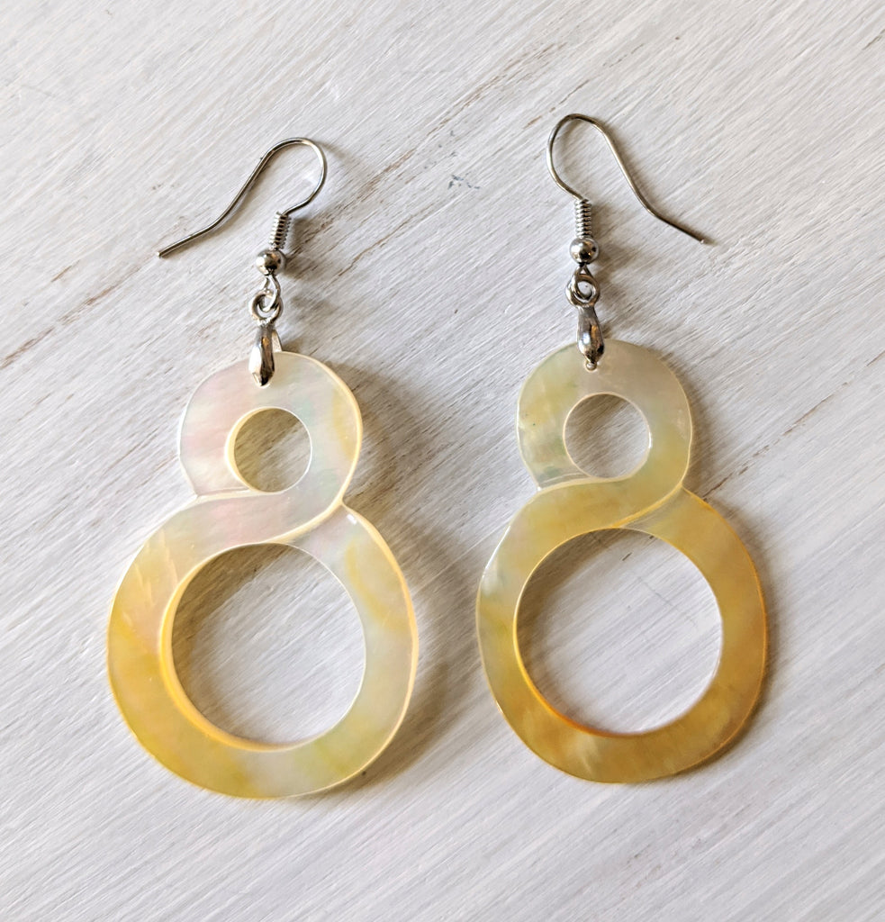 MOP Infinity Earrings