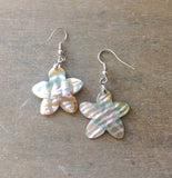 Abalone Flower Earrings