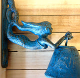 Blue Mermaid Door Bell