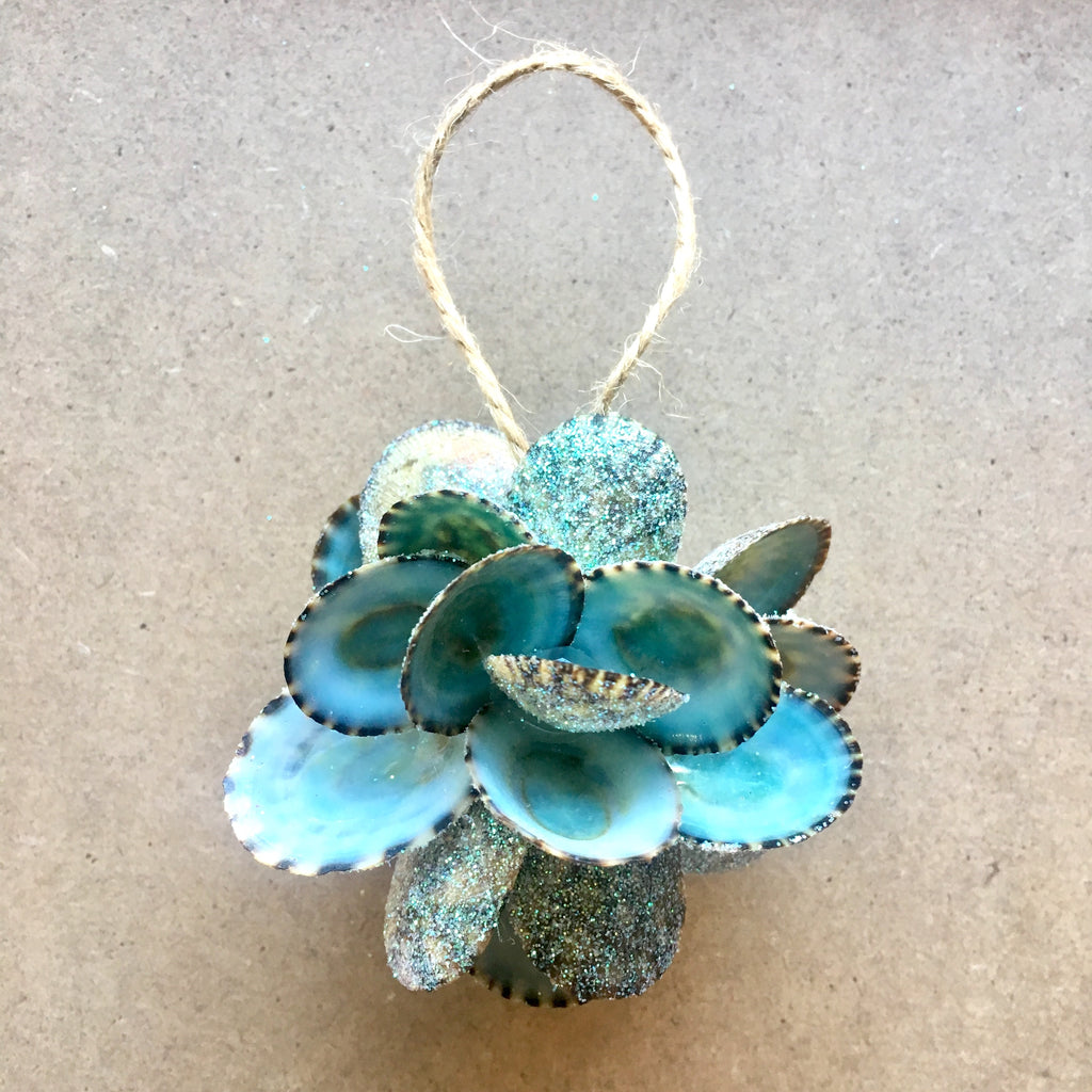 Blue Limpet Bulb Ornament