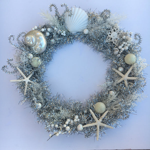 Seashell Floral Heart wreath – Sea Things Ventura